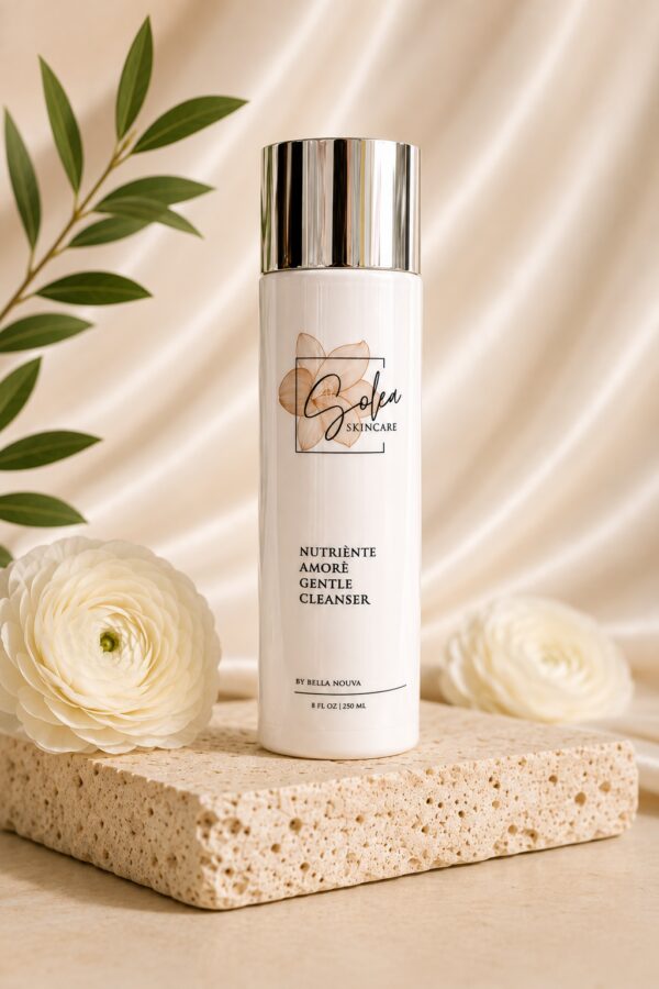 Gentle Face Cleanser for Dry Skin | Nutriènte Amore | Solea Skincare