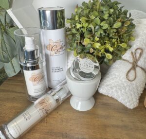 Solea Skincare plant-based skincare collection featuring a curated bundle of products by Bella Nuova Day Spa in Bend, Oregon.